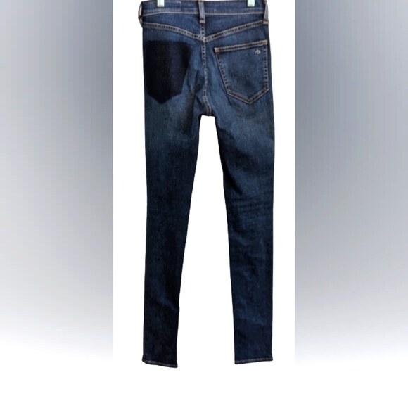 NWOT Rag & Bone high rise no left back pocket as designed in Eddy color - Picture 2 of 16